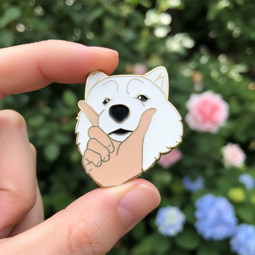 KACHOW — Samoyed Pin $13